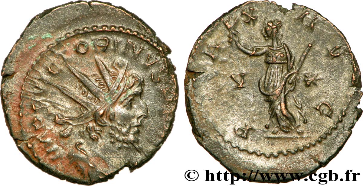 VICTORINUS Antoninien AU/MS