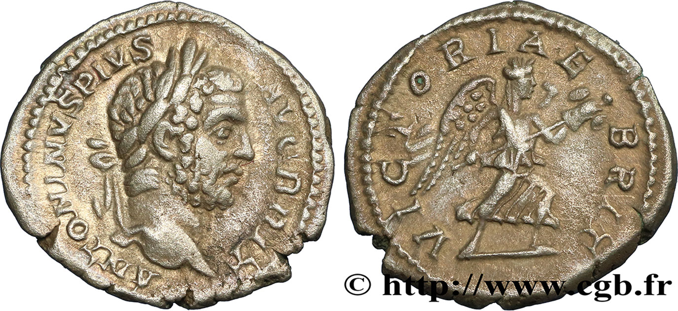 CARACALLA Denier TTB+