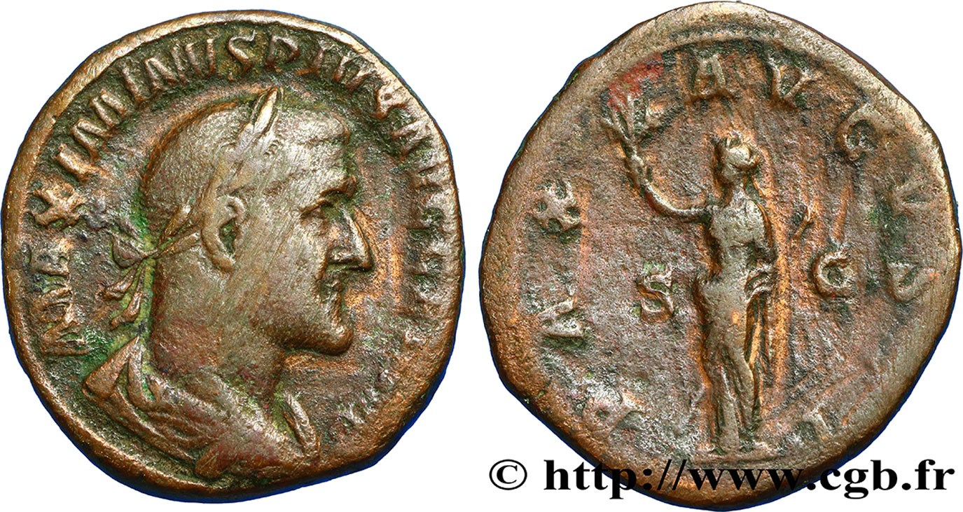 MAXIMINO I Sesterce BC+
