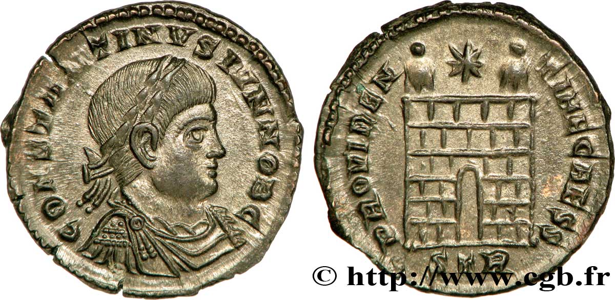 CONSTANTIN II Centenionalis ou nummus FDC