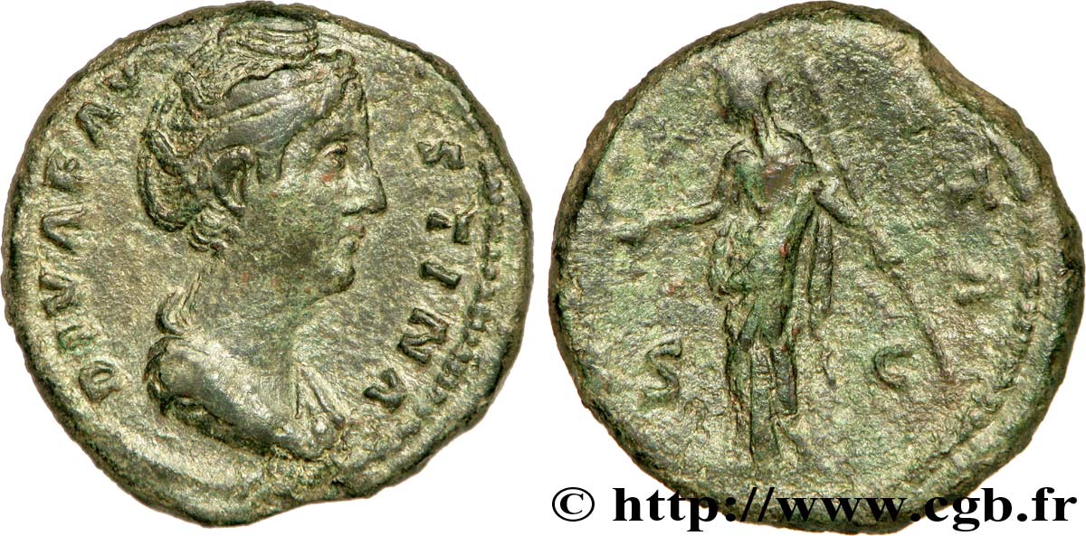 FAUSTINE MÈRE Dupondius TTB+/TTB