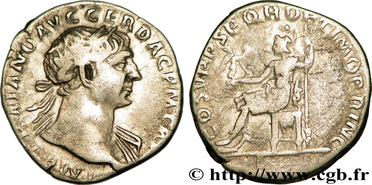 TRAJAN Denier TB+