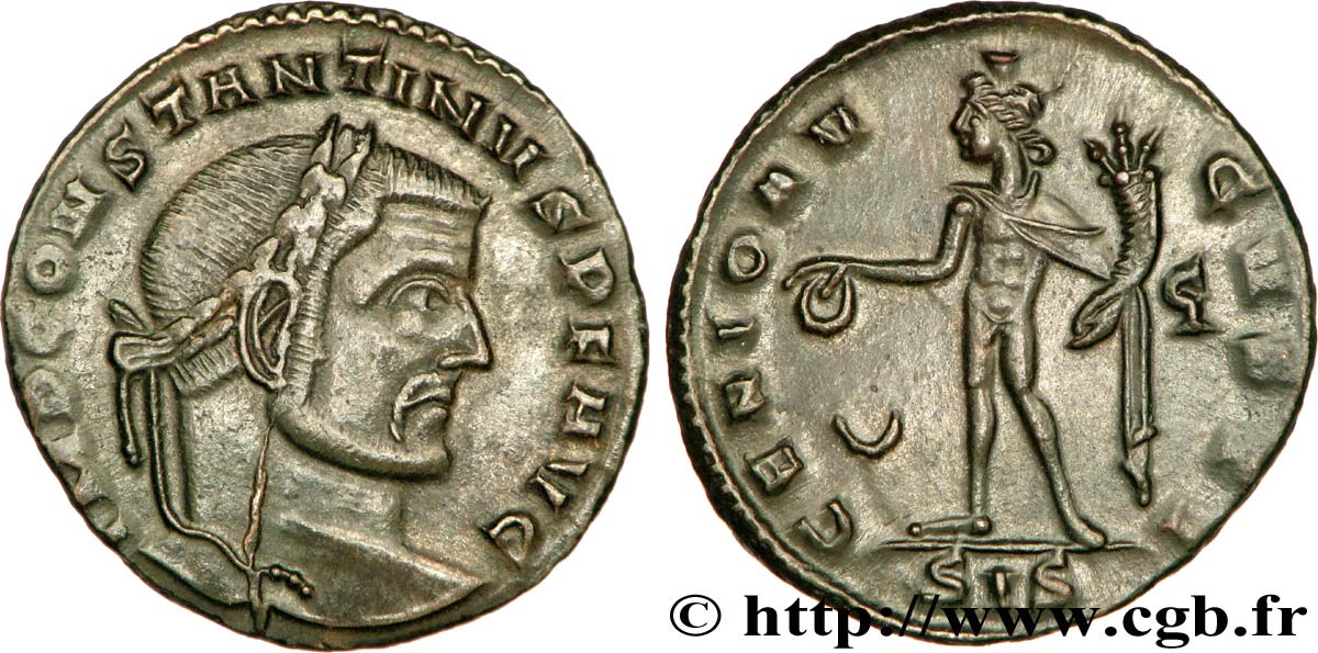 CONSTANTIN Ier LE GRAND Follis ou nummus SUP