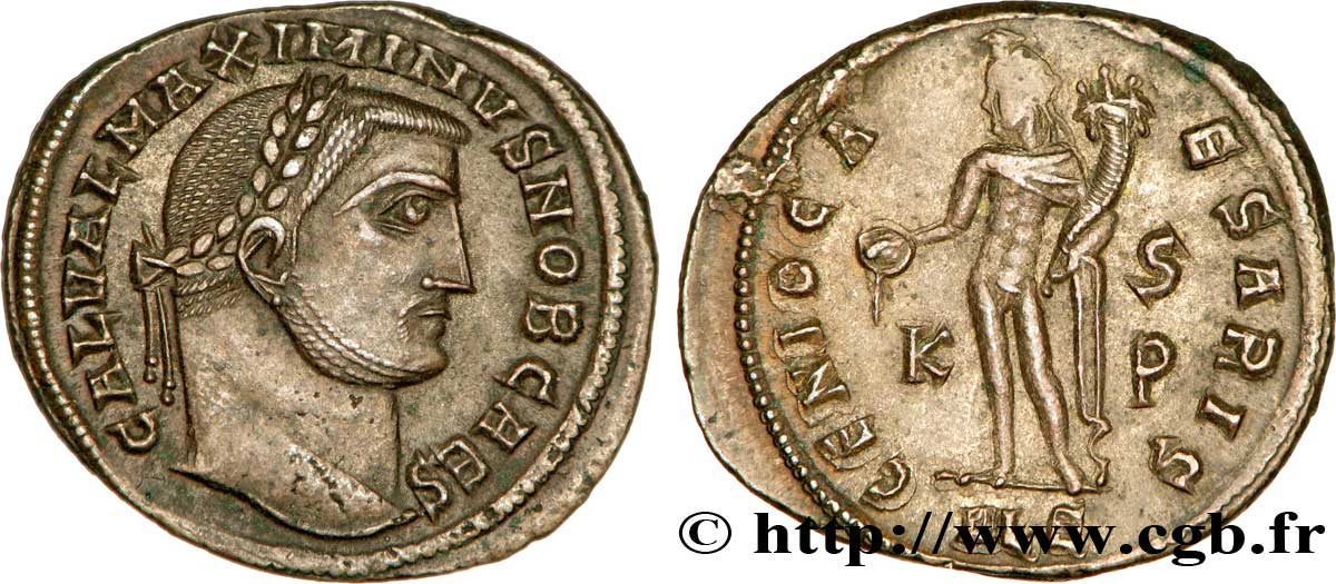 MAXIMIN II DAIA Follis ou nummus SUP