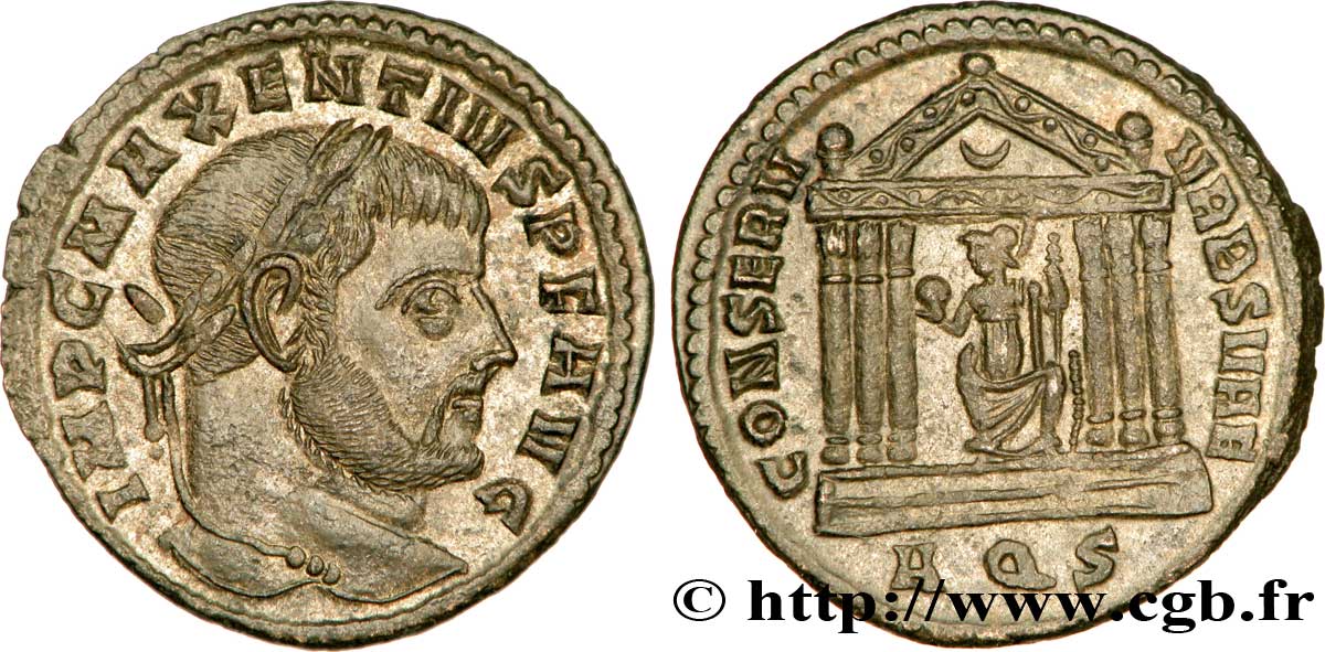 MAXENCE Follis ou nummus SUP