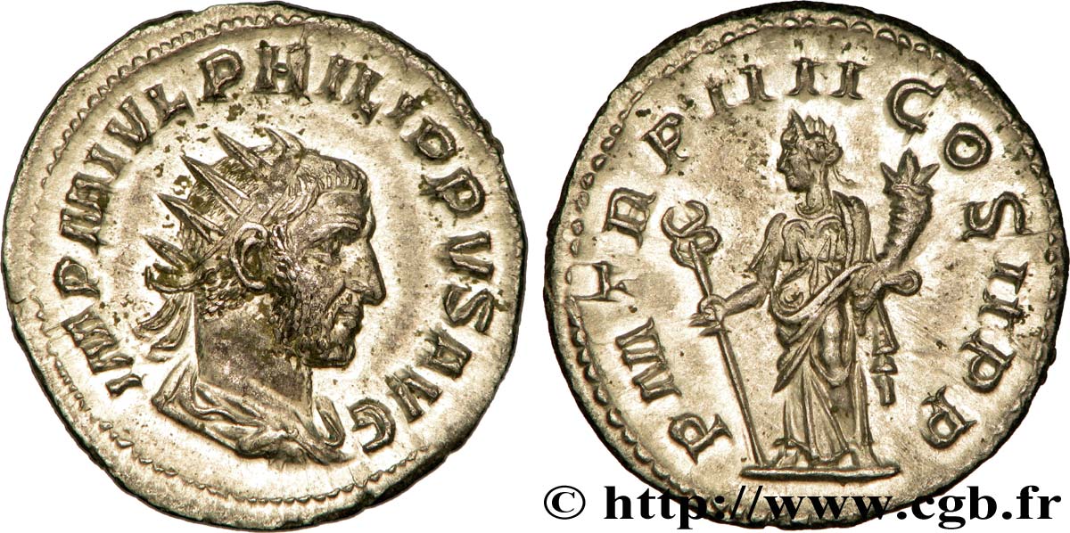 PHILIPPE Ier L ARABE Antoninien FDC