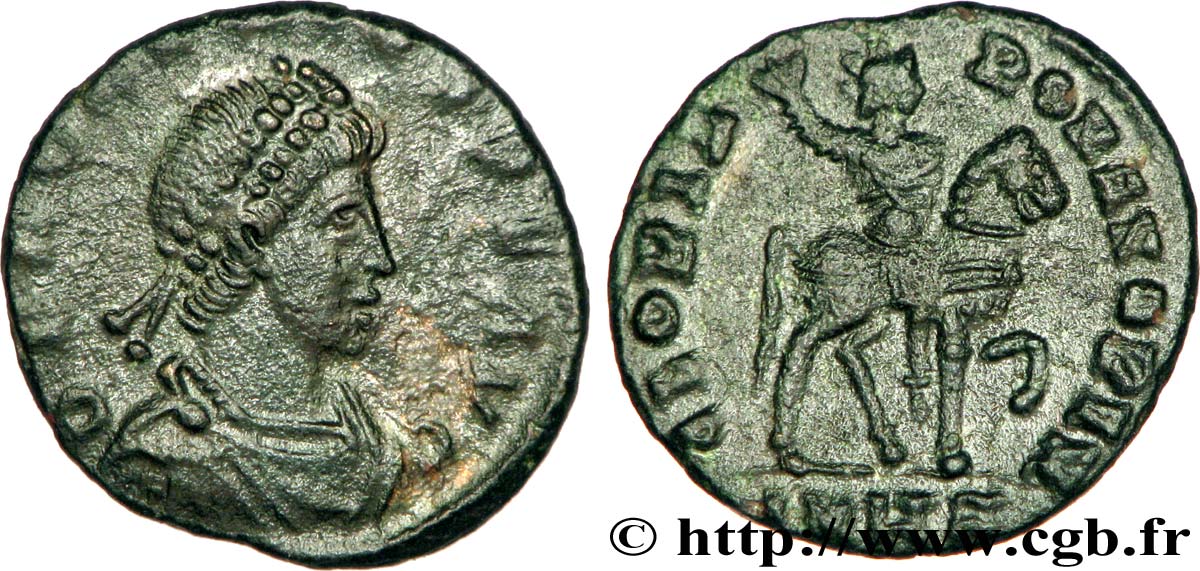 HONORIUS Nummus (AE 3) SUP