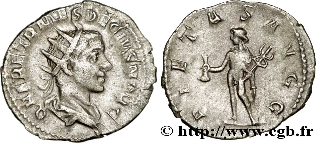 HERENNIUS ETRUSCUS Antoninien AU