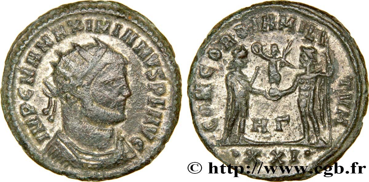 MAXIMIANUS HERCULIUS Aurelianus AU