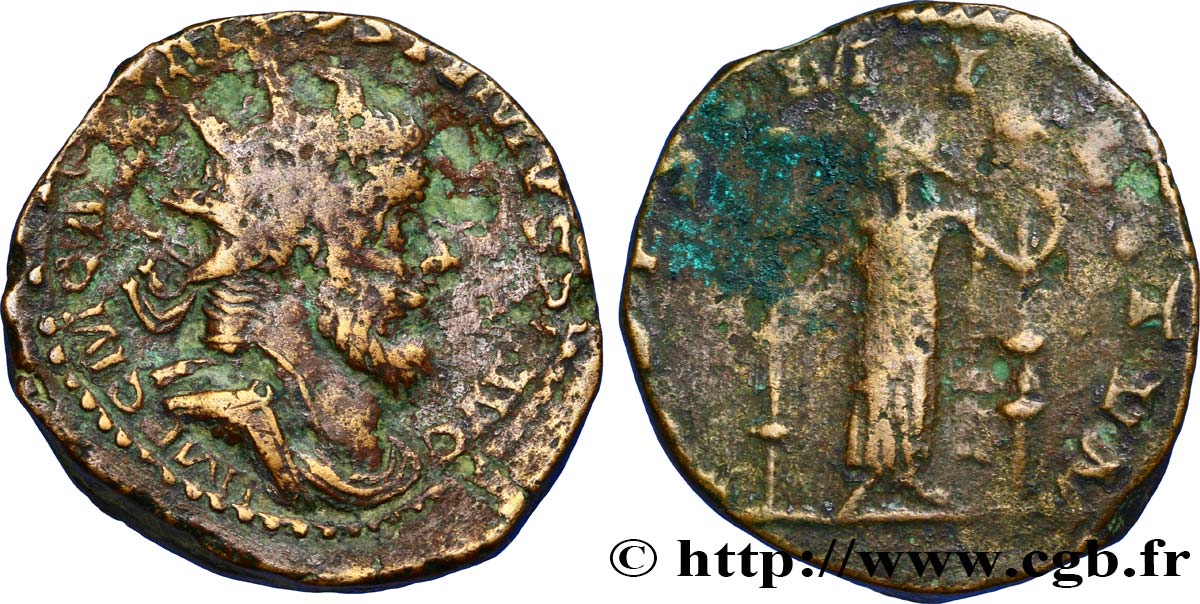 POSTUME Double sesterce TB+/TB