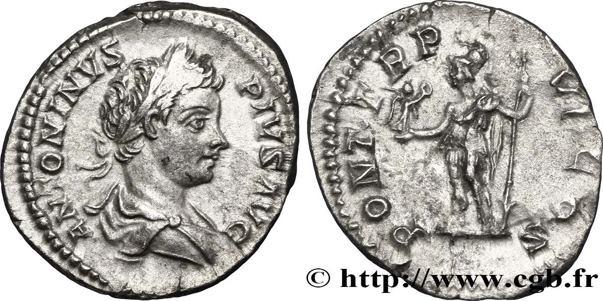 CARACALLA Denier AU