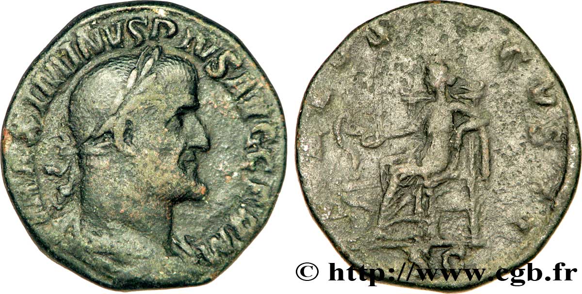 MAXIMIN Ier THRACE Sesterce TB+