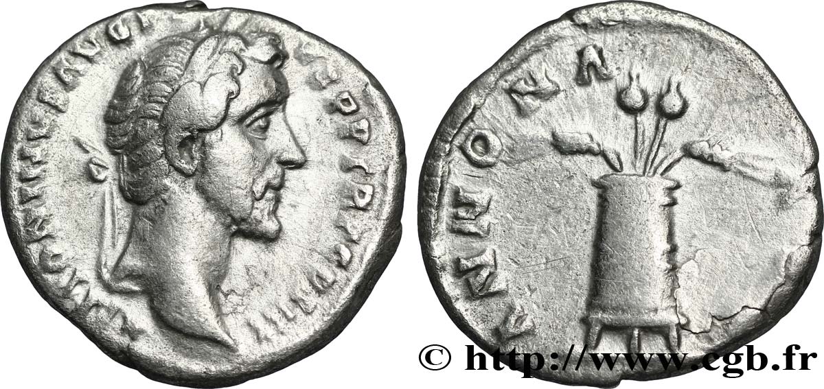 ANTONINUS PIUS Denier SS