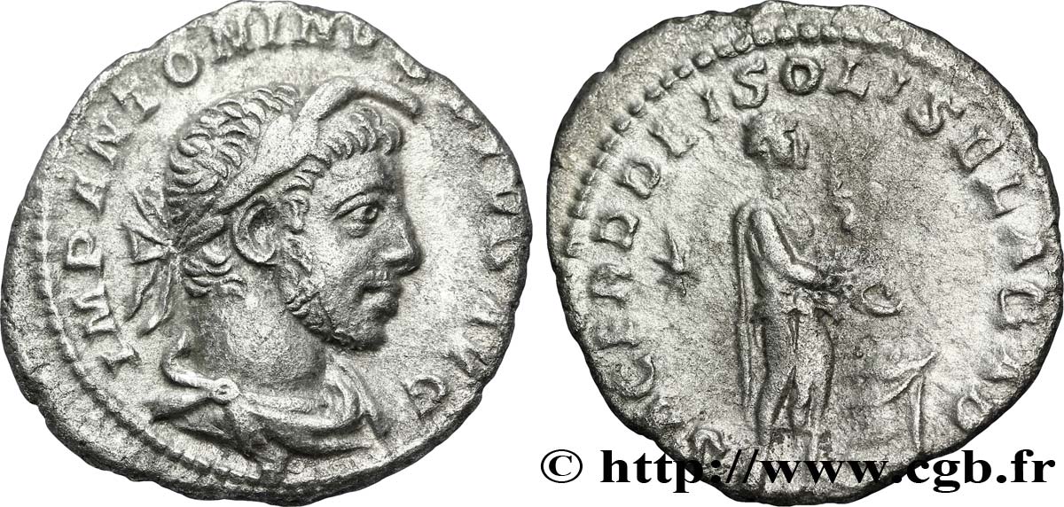 ELAGABALUS Denier SS