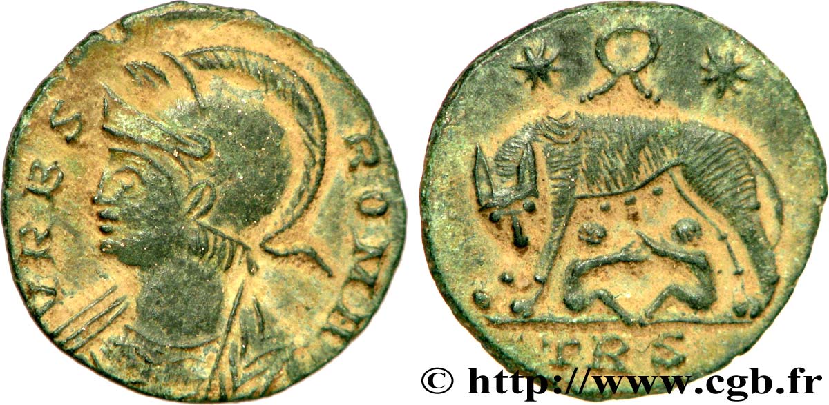 ROME Centenionalis ou nummus TTB+