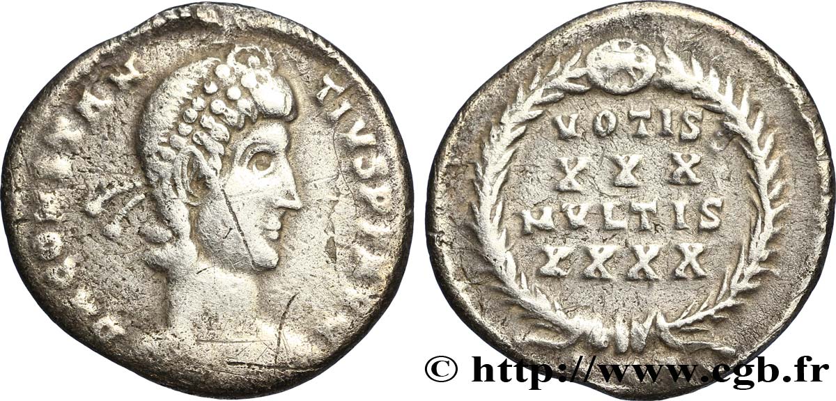 CONSTANCE II Argenteus TB/TB+