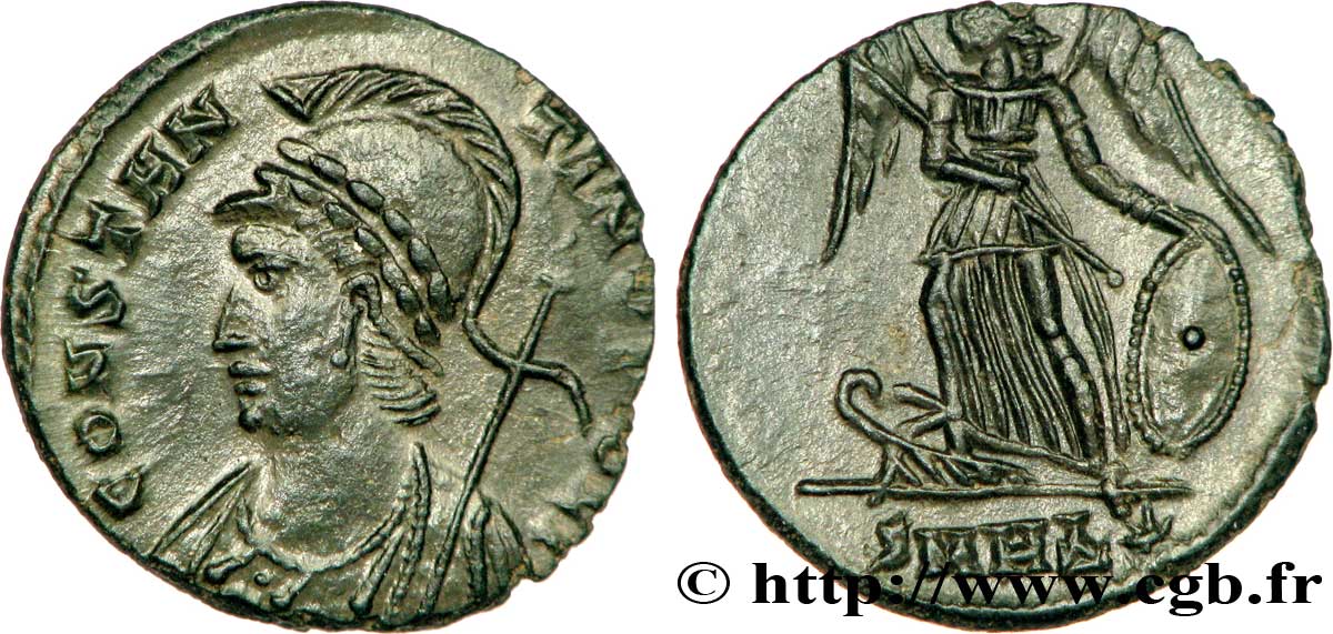 CONSTANTINOPLE Centenionalis ou nummus SPL