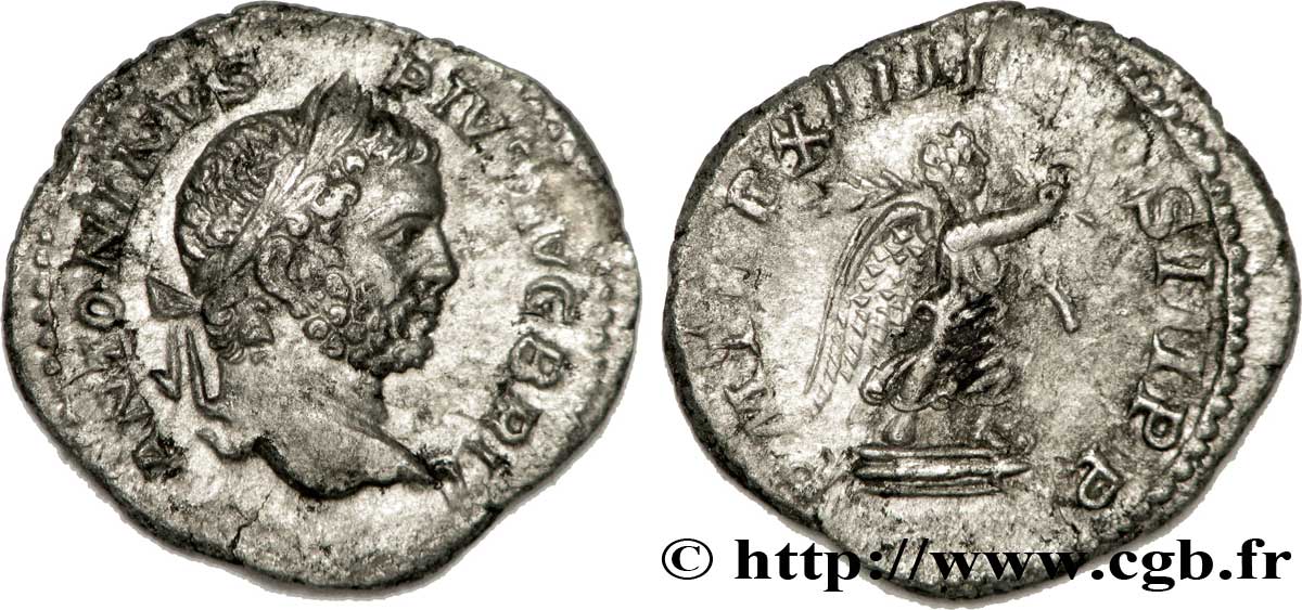 CARACALLA Denier TTB+/TTB