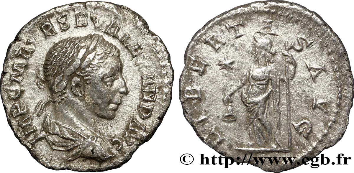 ALEXANDRE SÉVÈRE Denier TTB+