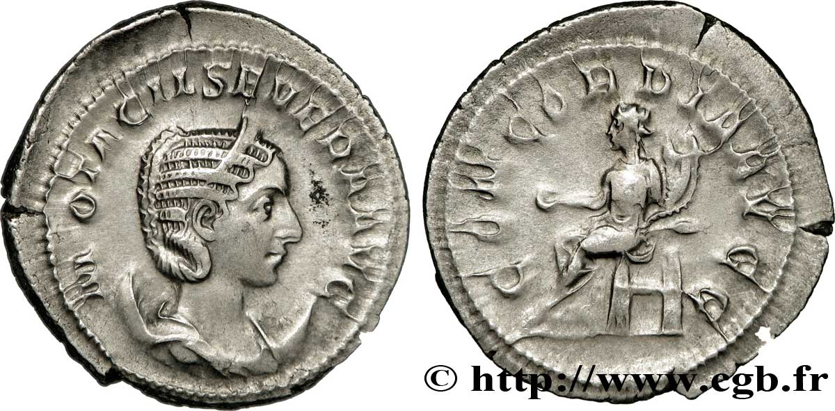 OTACILIA SEVERA Antoninien SUP/TTB+