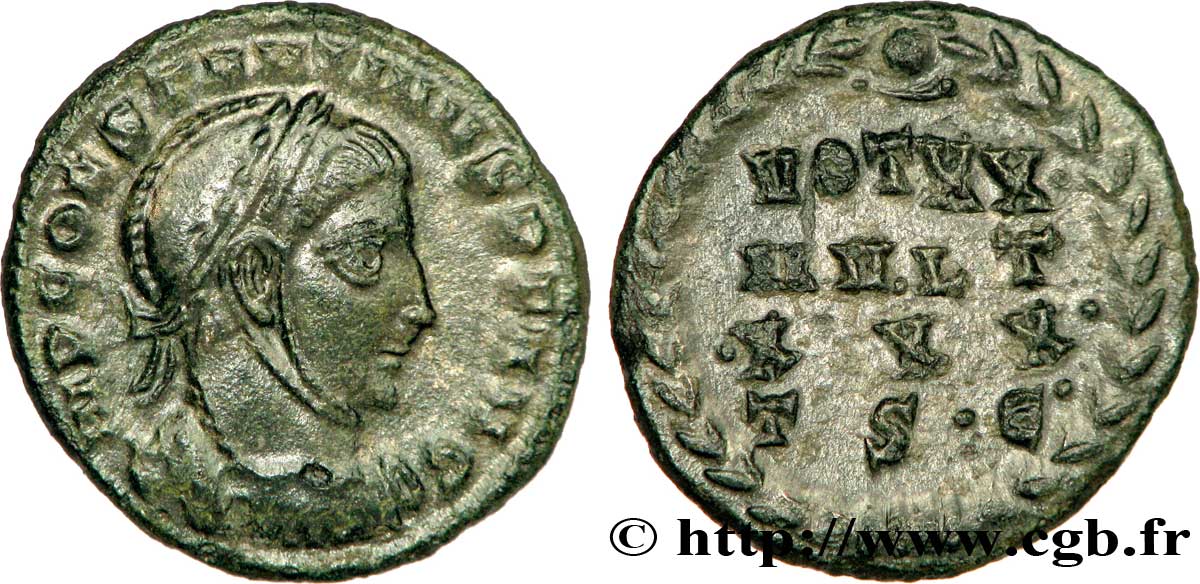 CONSTANTIN Ier LE GRAND Centenionalis ou nummus SUP