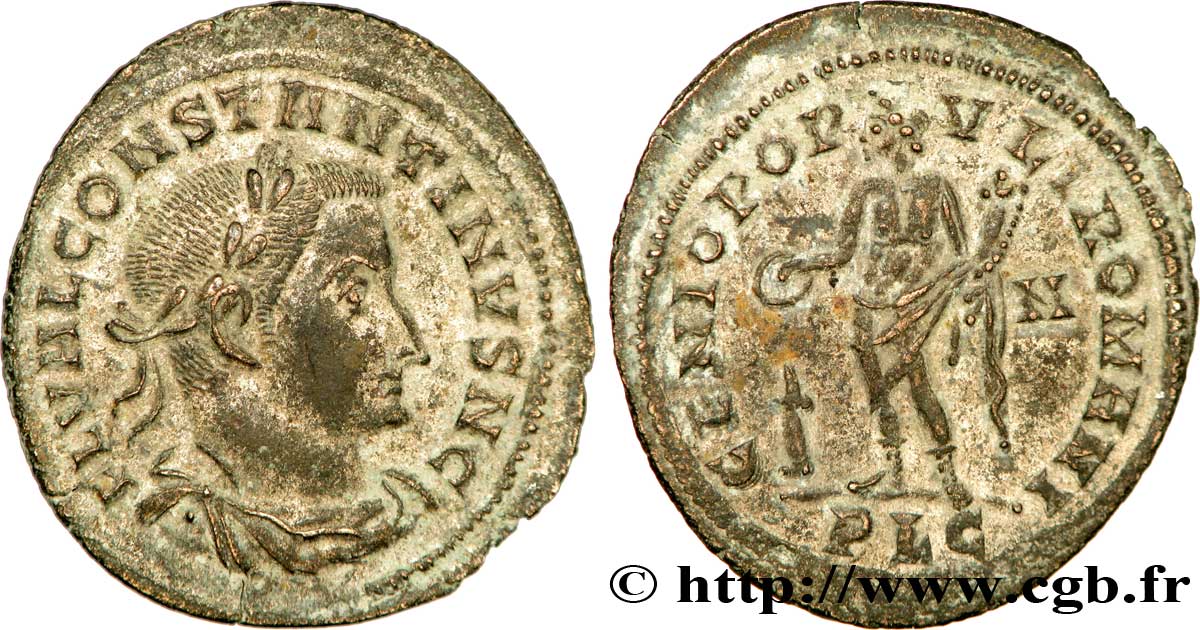 CONSTANTIN Ier LE GRAND Follis ou nummus TTB+