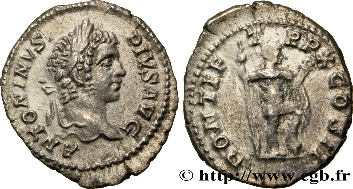 CARACALLA Denier TTB+/TTB