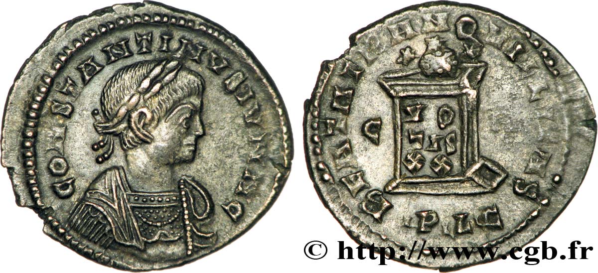 CONSTANTIN II Centenionalis ou nummus FDC