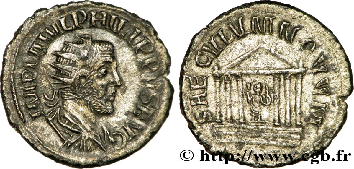 PHILIPPE Ier L ARABE Antoninien SUP