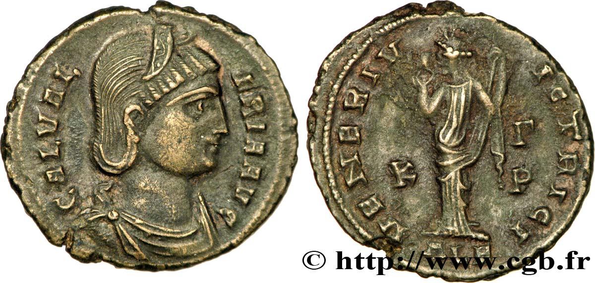 GALERIA VALERIA Follis ou nummus TTB+