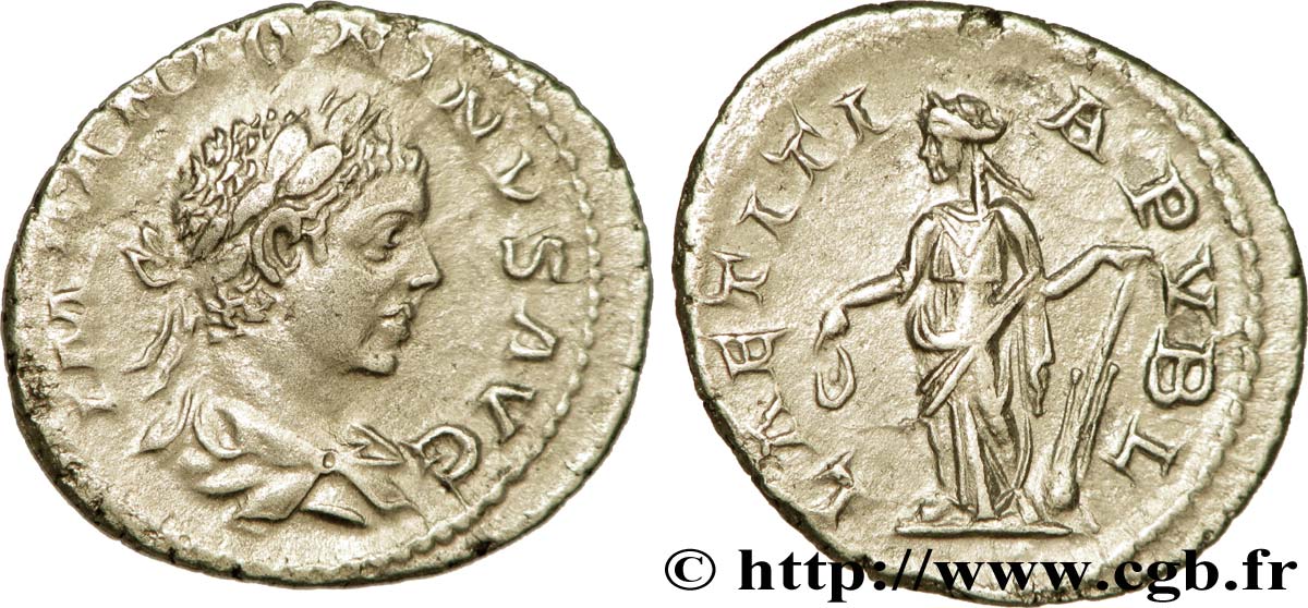 ÉLAGABAL Denier TTB+