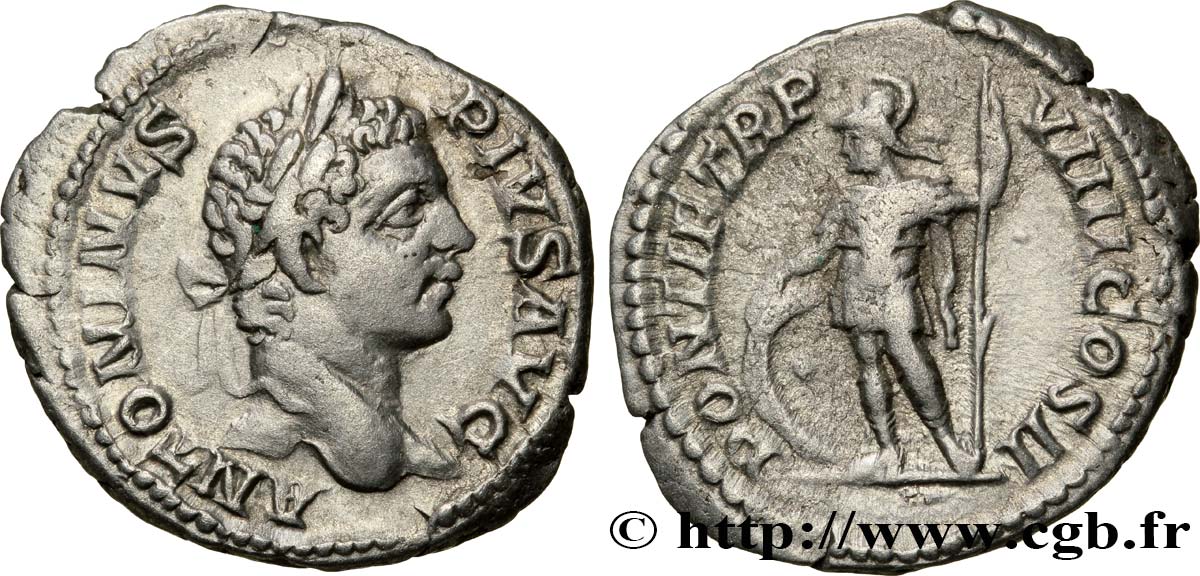 CARACALLA Denier TTB+/TTB