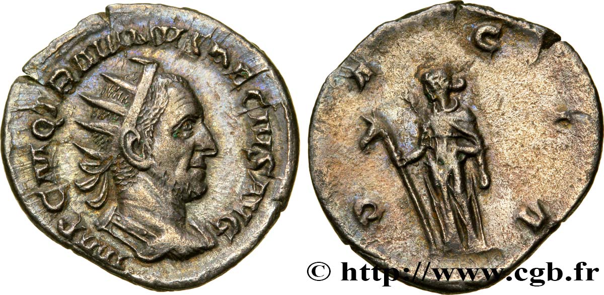 TRAJAN DÈCE Antoninien TTB+