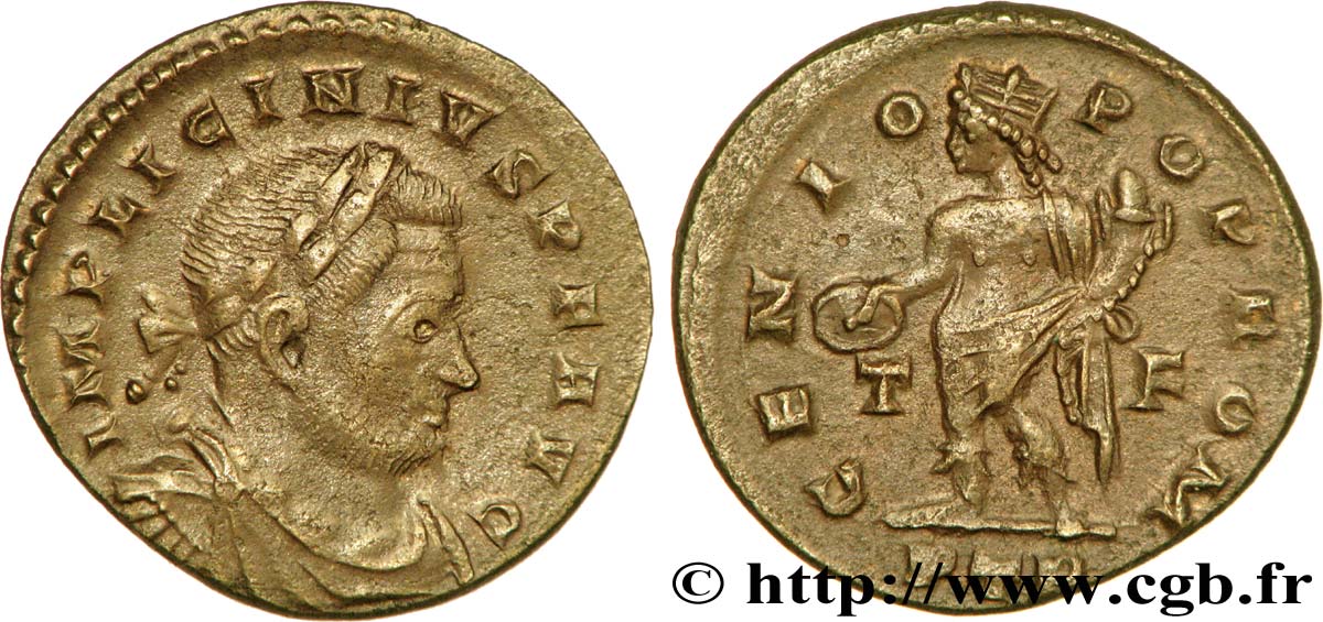 LICINIUS Ier Follis ou nummus TTB+