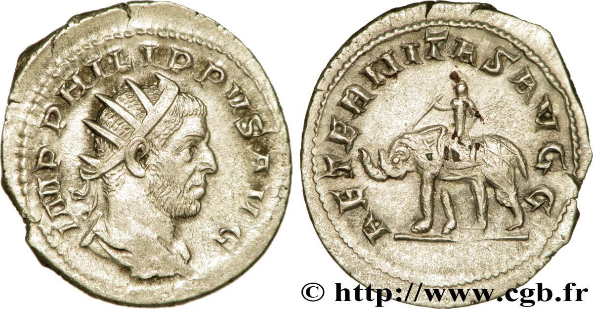PHILIPPE Ier L ARABE Antoninien SUP