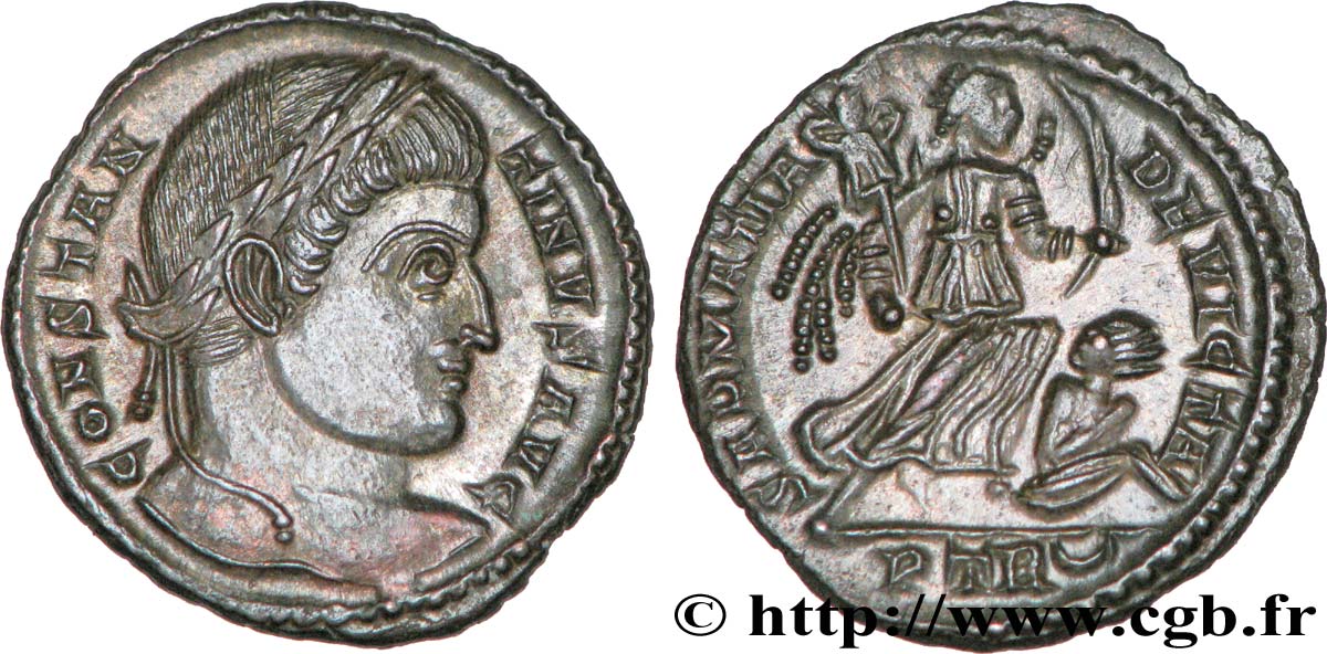CONSTANTIN Ier LE GRAND Centenionalis ou nummus FDC