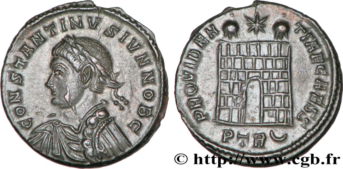 CONSTANTIN II Centenionalis ou nummus SPL