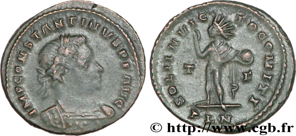 CONSTANTIN Ier LE GRAND Follis ou nummus TTB
