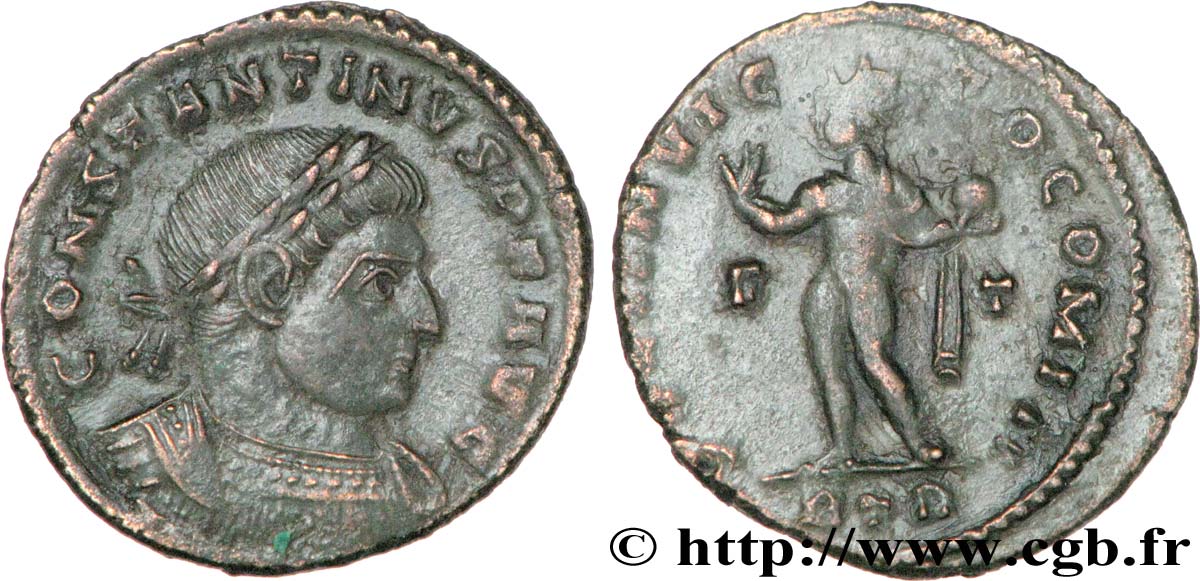CONSTANTIN Ier LE GRAND Follis ou nummus TTB+/TTB
