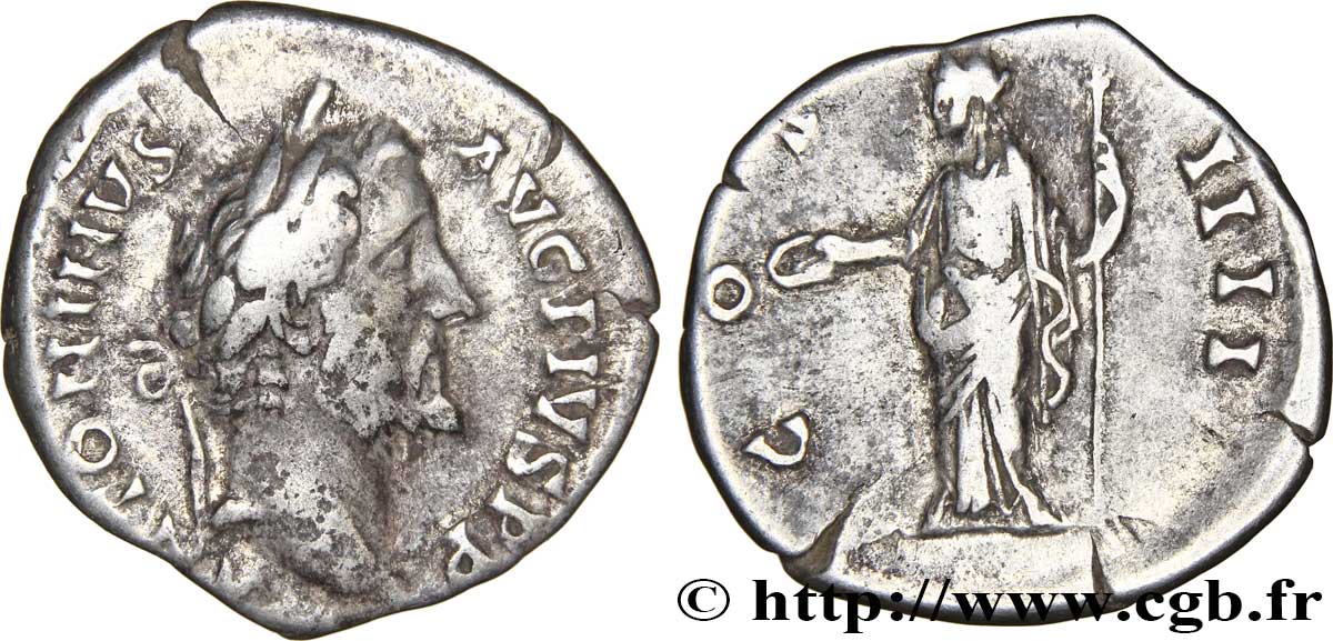 ANTONIN LE PIEUX Denier TB+