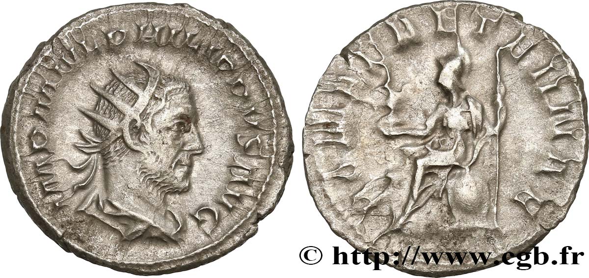 PHILIPPUS I. ARABS Antoninien SS/fSS