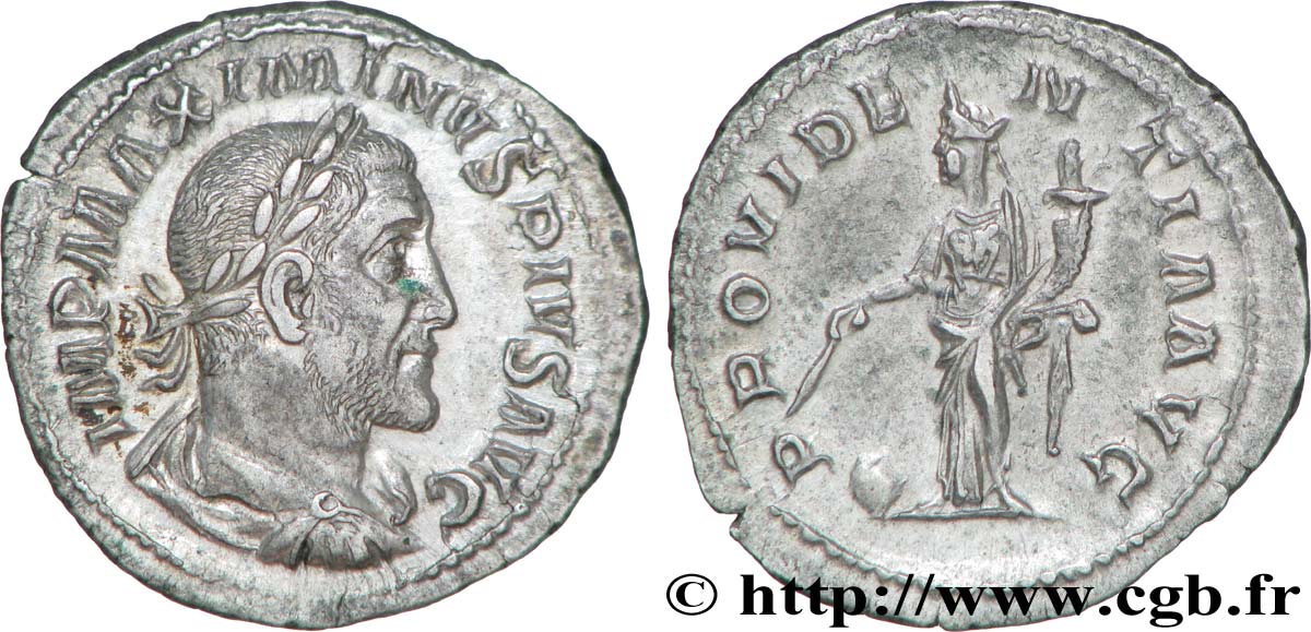 MAXIMIN Ier THRACE Denier SPL