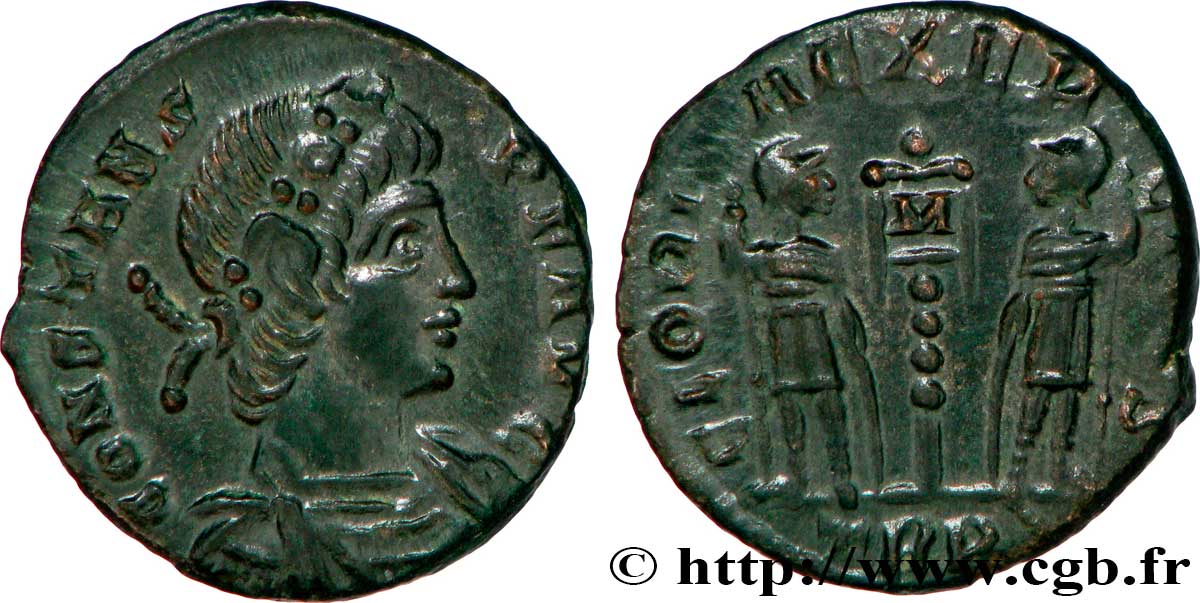 CONSTANS Centenionalis ou nummus FDC