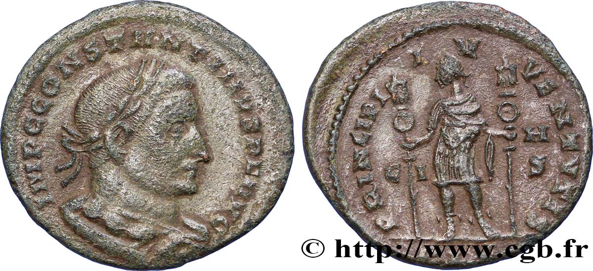 CONSTANTINE I THE GREAT Follis ou nummus XF