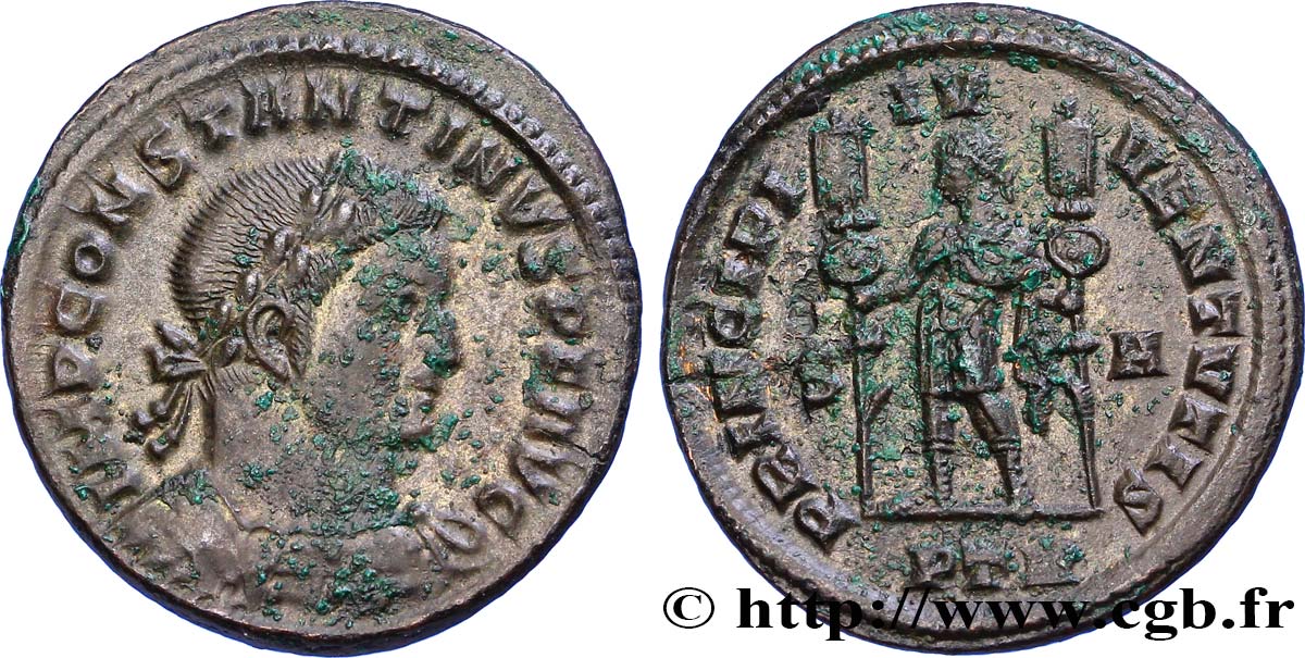 CONSTANTINE I THE GREAT Follis ou nummus AU