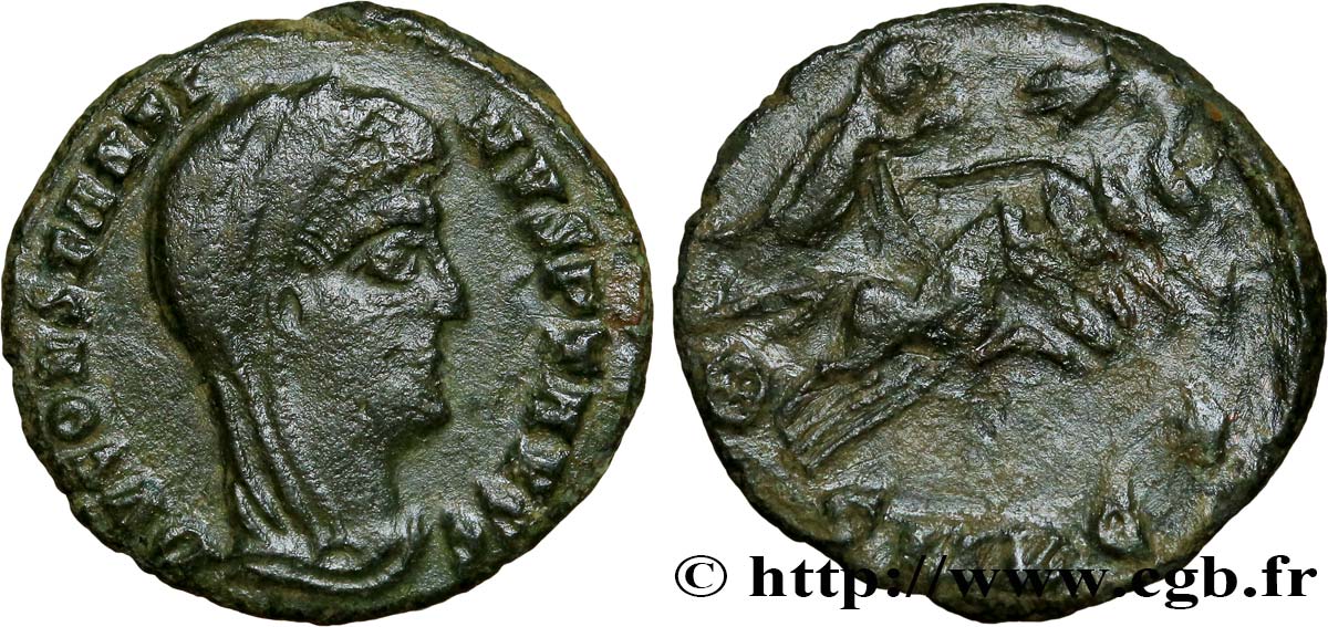 CONSTANTINE I THE GREAT Centenionalis ou nummus XF