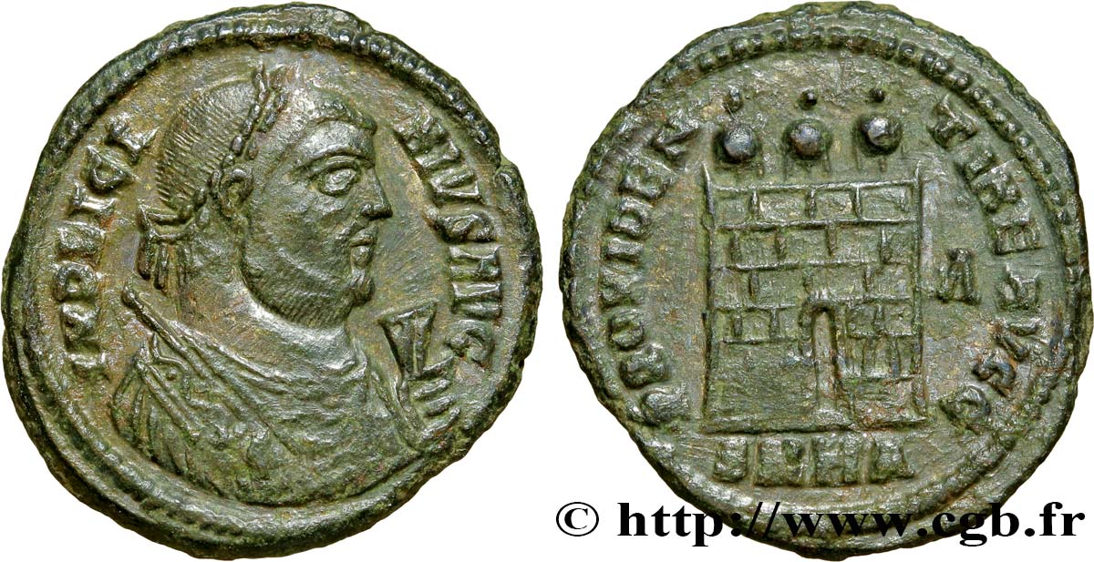 LICINIUS I Centenionalis ou nummus AU