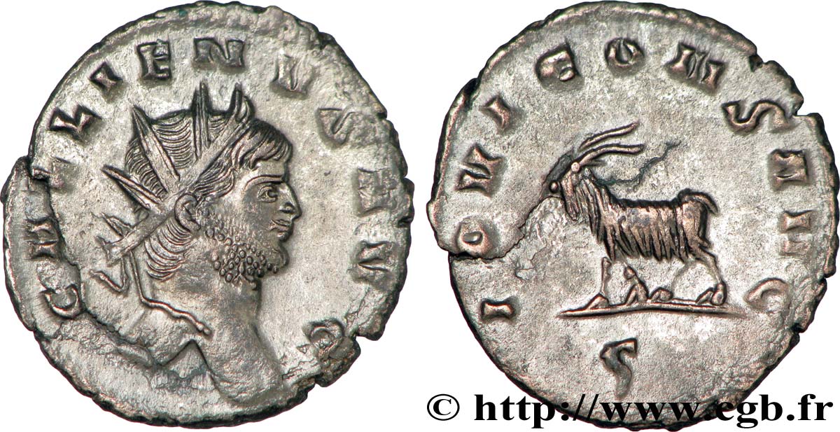 GALLIEN Antoninien FDC