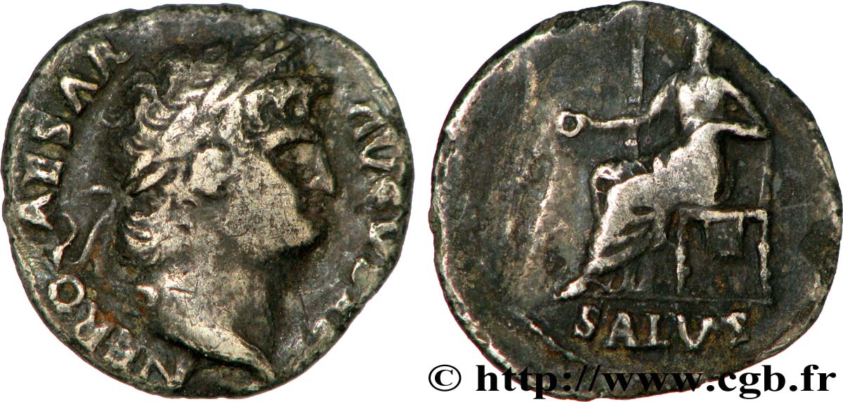 NÉRON Denier TB/TB+