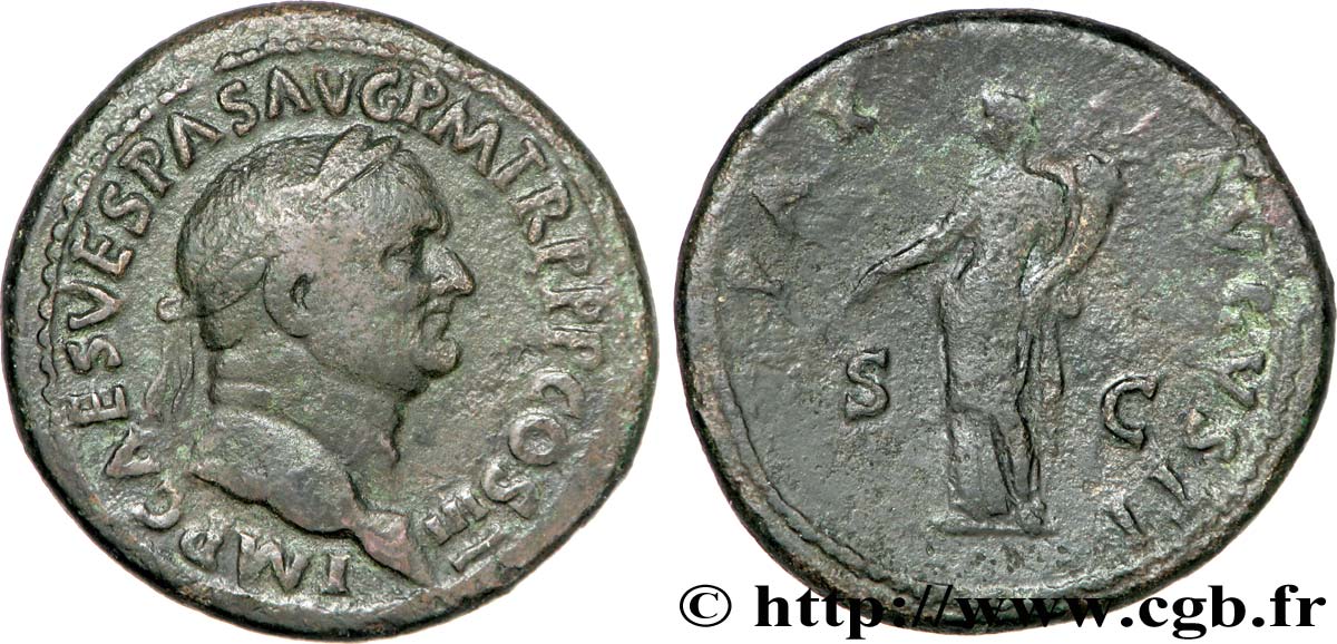 VESPASIEN Sesterce TB+